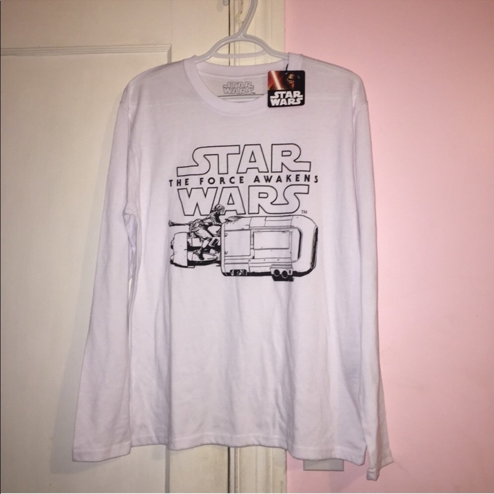 Star Wars Long Sleeve Shirt Large